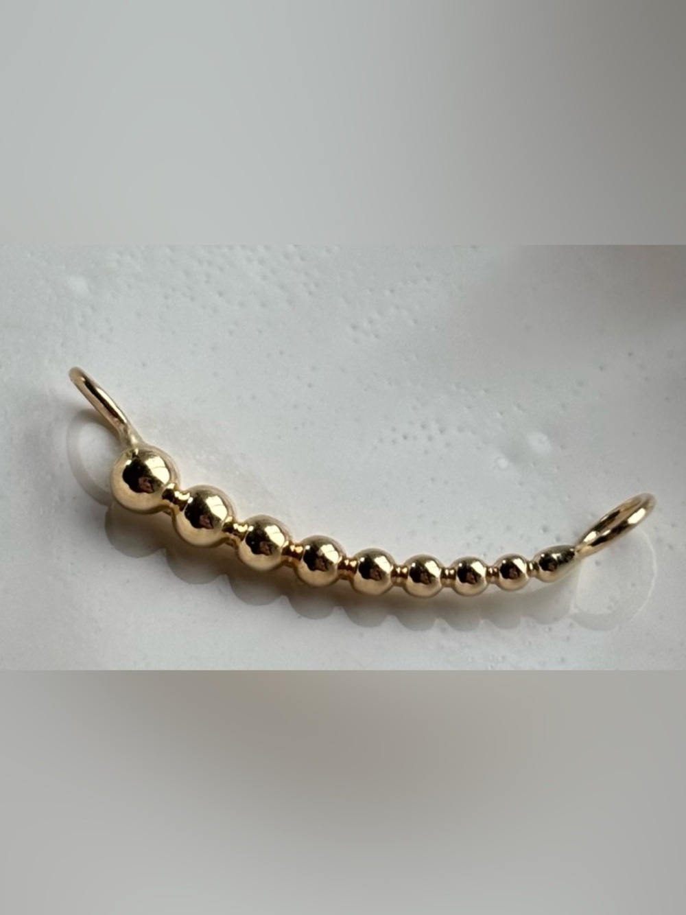 14k Custom Gold Connector